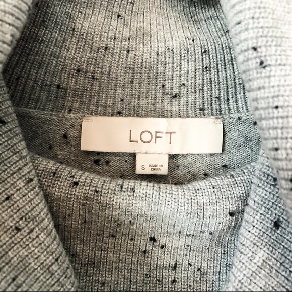 LOFT Lightweight Cowlneck Sweater - Picture 2 of 5
